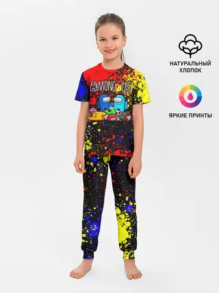 Детская пижама с брюками / AMONG US