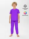 Детская пижама с брюками / Фиолетовый