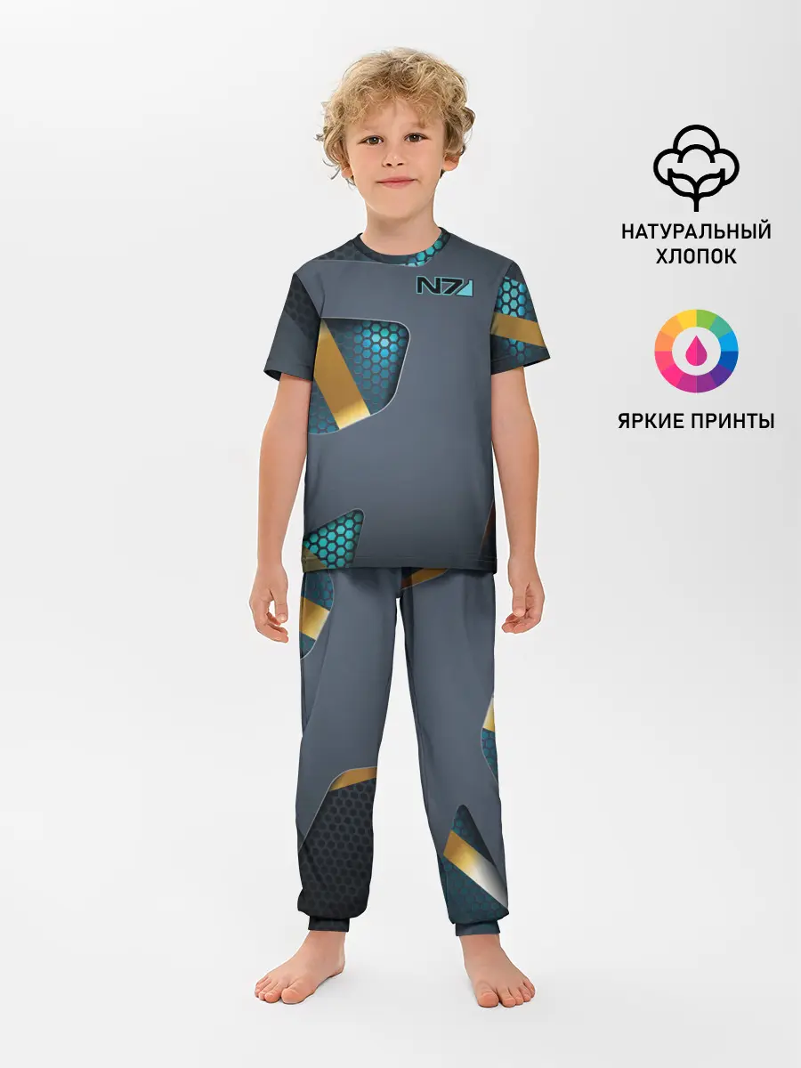 Детская пижама с брюками / MASS EFFECT N7 | МАСС ЭФФЕКТ Н7