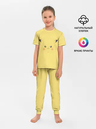 Детская пижама с брюками / Пика-Пика!?