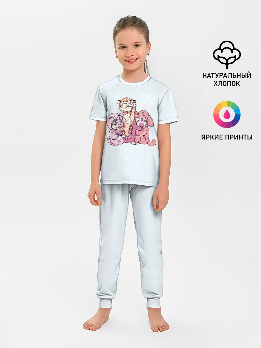 Детская пижама с брюками / Yuri on Ice_3