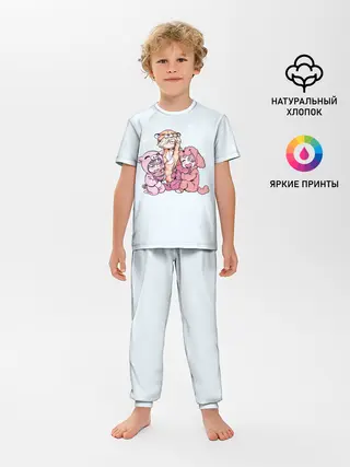 Детская пижама с брюками / Yuri on Ice_3