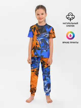 Детская пижама с брюками / Тигр