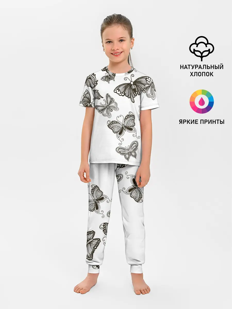 Детская пижама с брюками / Коллекция BOUDOIR