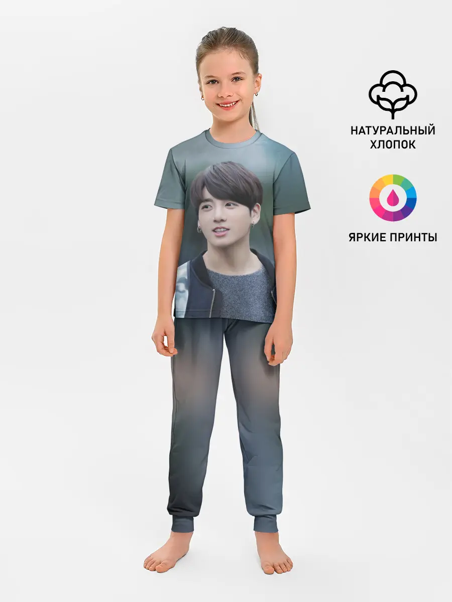 Детская пижама с брюками / Корейский Поп