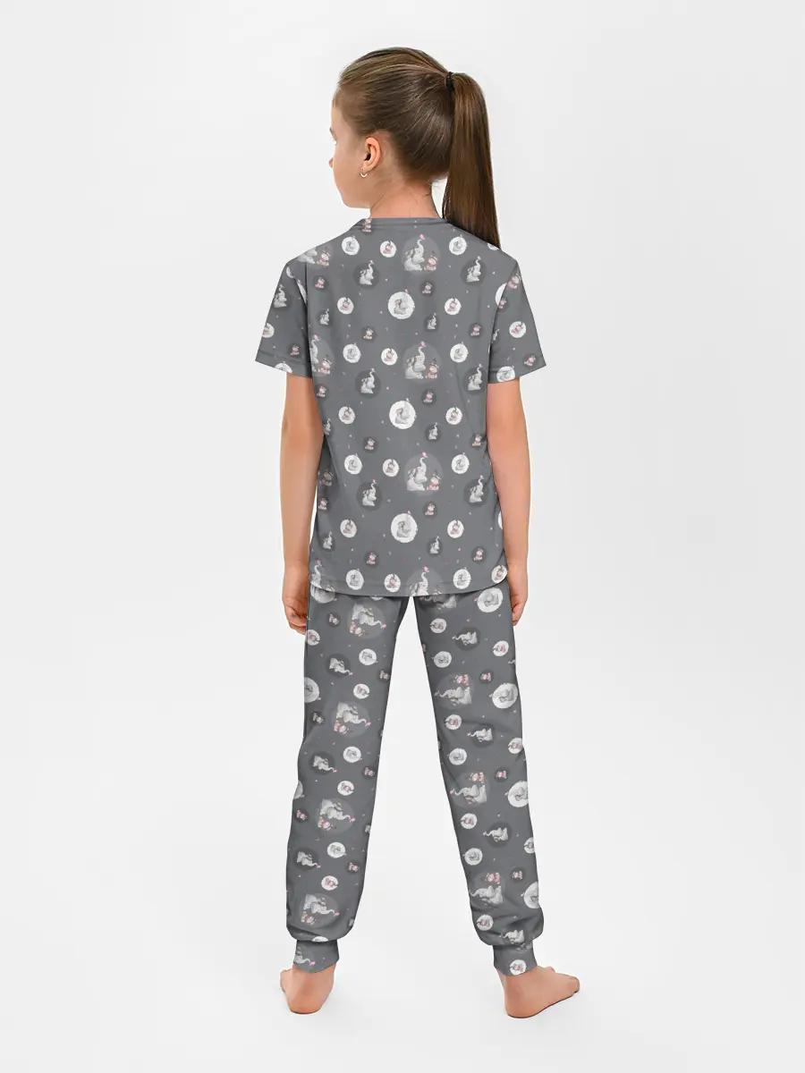 Детская пижама с брюками / Слоник