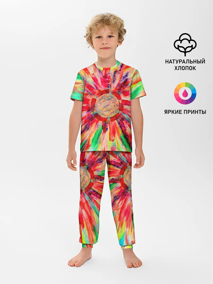 Детская пижама с брюками / Освобождение от 3D