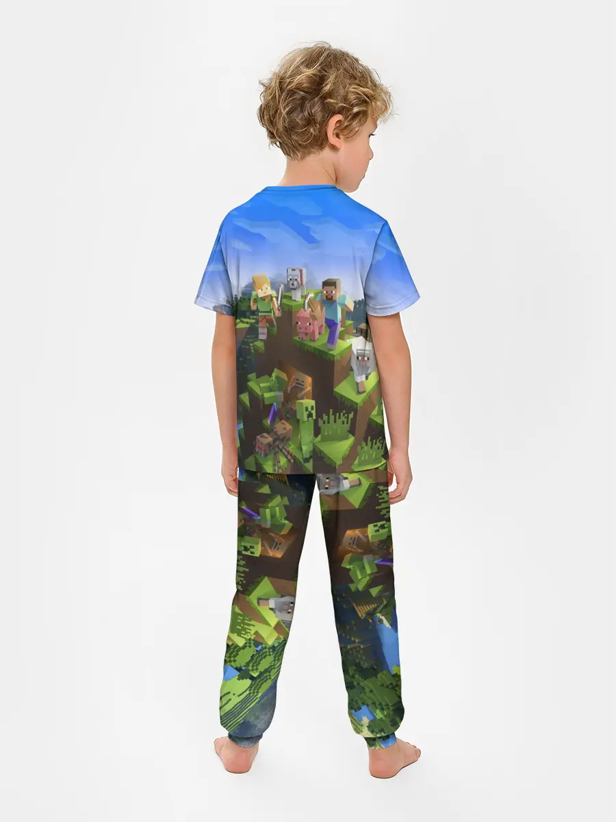 Детская пижама с брюками / MINECRAFT