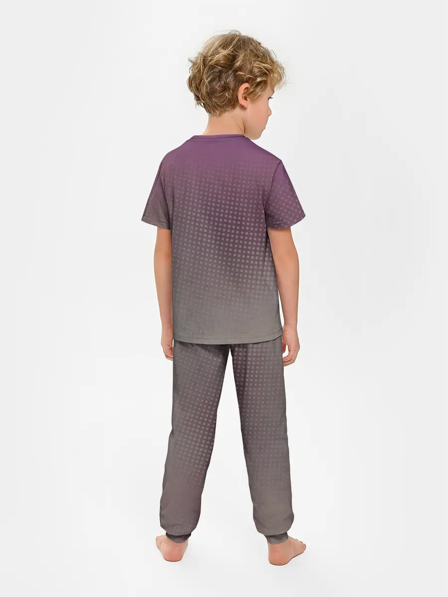 Детская пижама с брюками / Azur Lane. Лазурный. Девушка