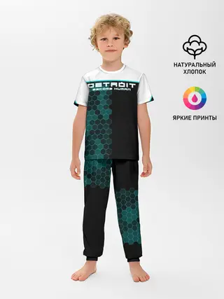 Детская пижама с брюками / Detroit become human