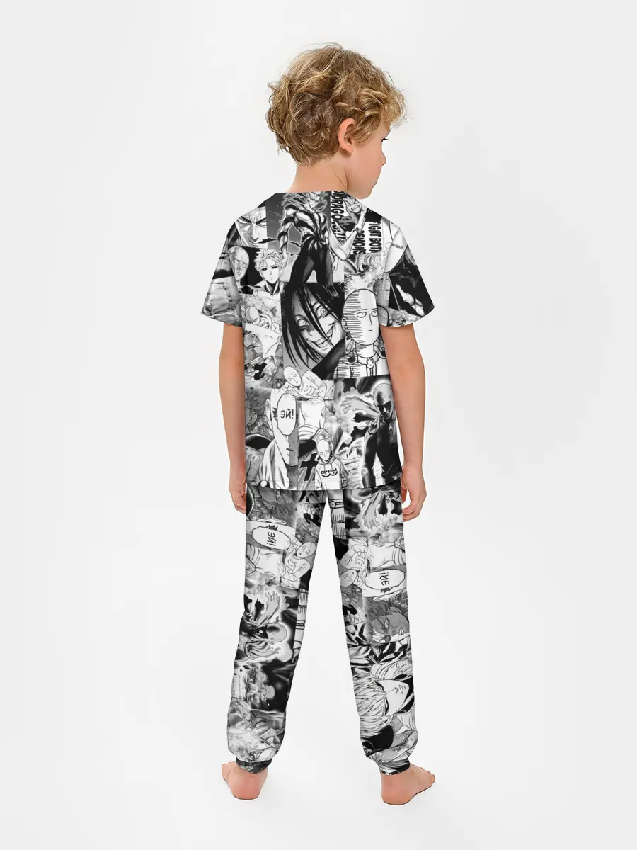Детская пижама с брюками / One-Punch Man