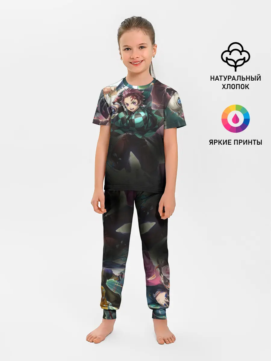 Детская пижама с брюками / КЛИНОК РАССЕКАЮЩИЙ ДЕМОНОВ