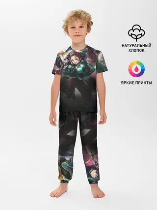 Детская пижама с брюками / КЛИНОК РАССЕКАЮЩИЙ ДЕМОНОВ
