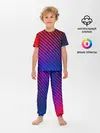 Детская пижама с брюками / Градиентные линии