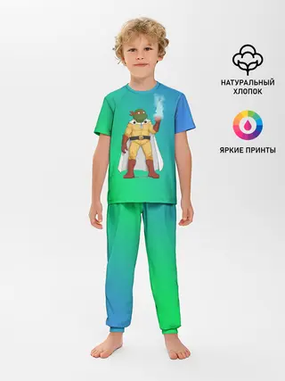 Детская пижама с брюками / Сайтама | One Punch Man