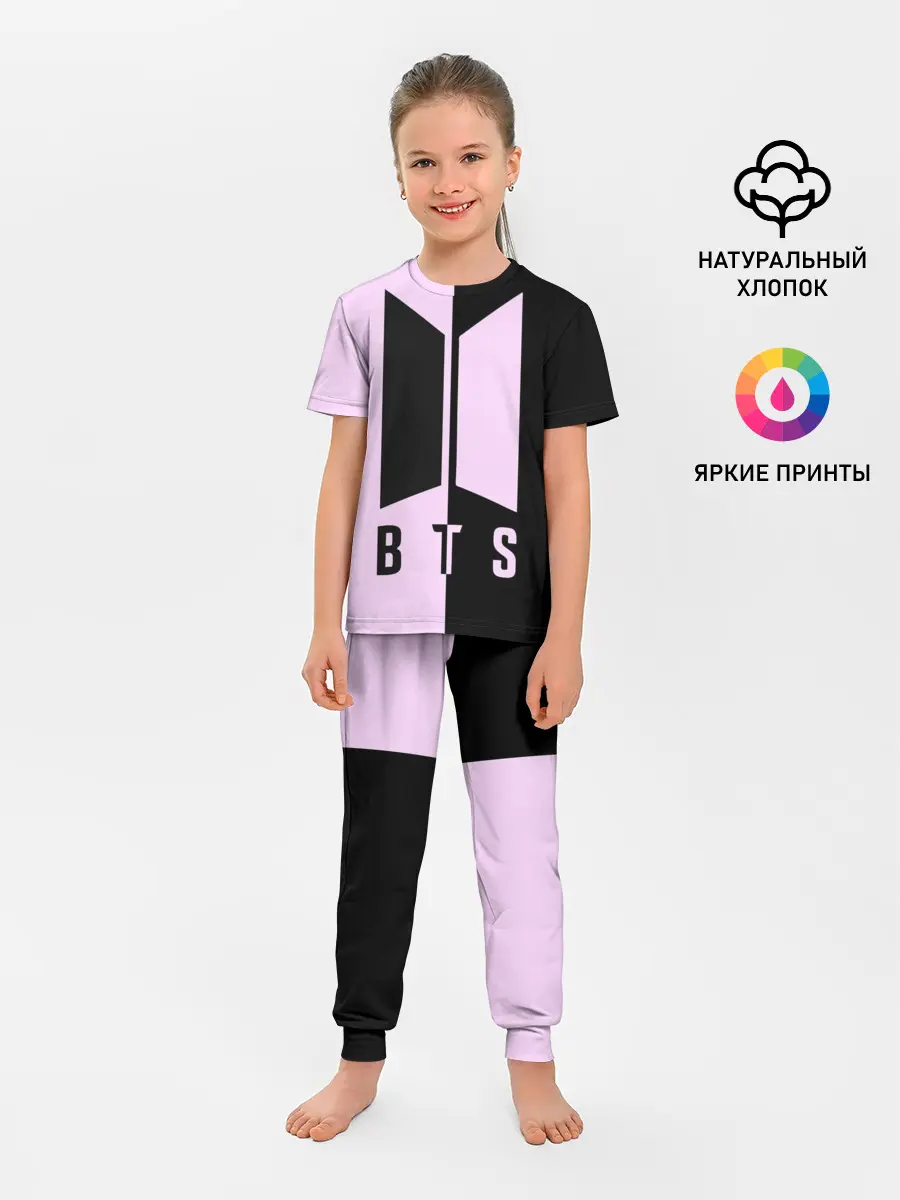 Детская пижама с брюками / BTS