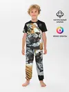 Детская пижама с брюками / Тигр перед атакой