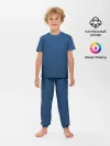 Детская пижама с брюками / 19-4052 Classic Blue