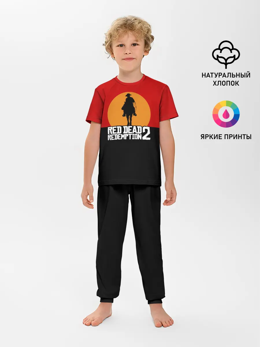 Детская пижама с брюками / Red Dead Redemption 2