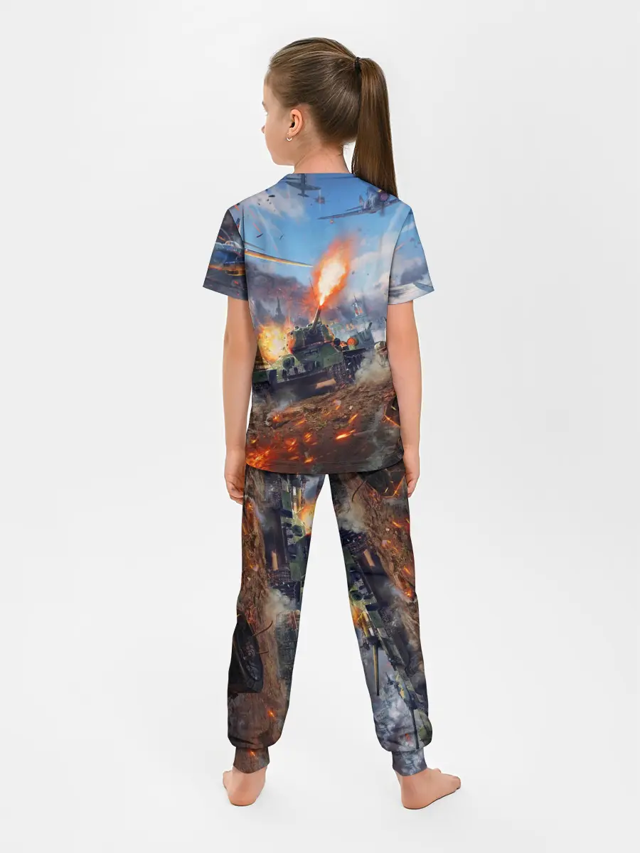 Детская пижама с брюками / WAR THUNDER / ВАР ТАНДЕР