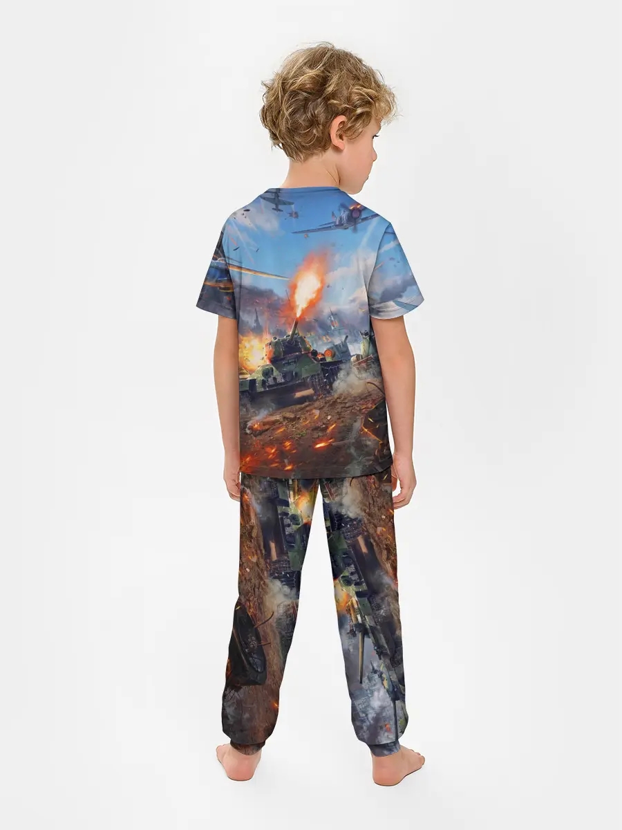 Детская пижама с брюками / WAR THUNDER / ВАР ТАНДЕР
