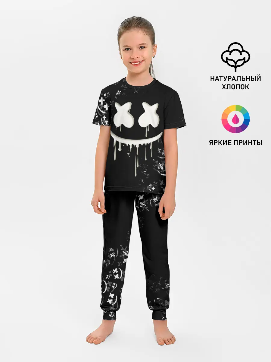 Детская пижама с брюками / Marshmello