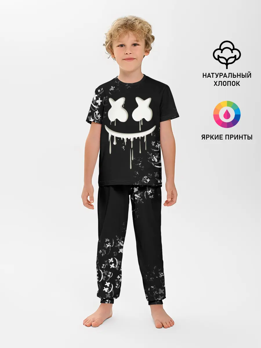 Детская пижама с брюками / Marshmello