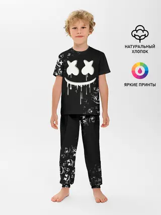 Детская пижама с брюками / Marshmello