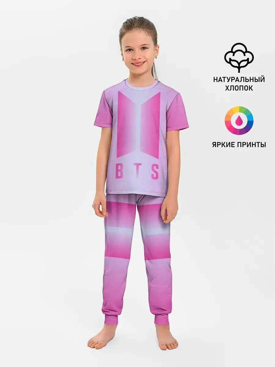 Детская пижама с брюками / BTS