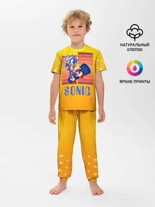 Детская пижама с брюками / Sonic - Соник