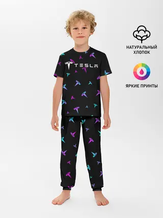 Детская пижама с брюками / TESLA / Тесла
