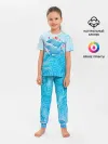 Детская пижама с брюками / Два дельфина