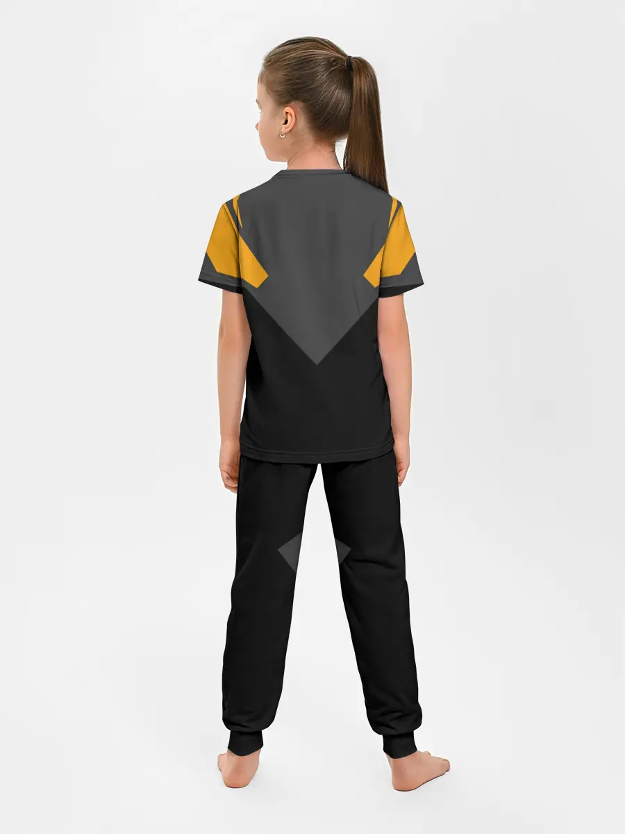 Детская пижама с брюками / Хвост Феи абстрация