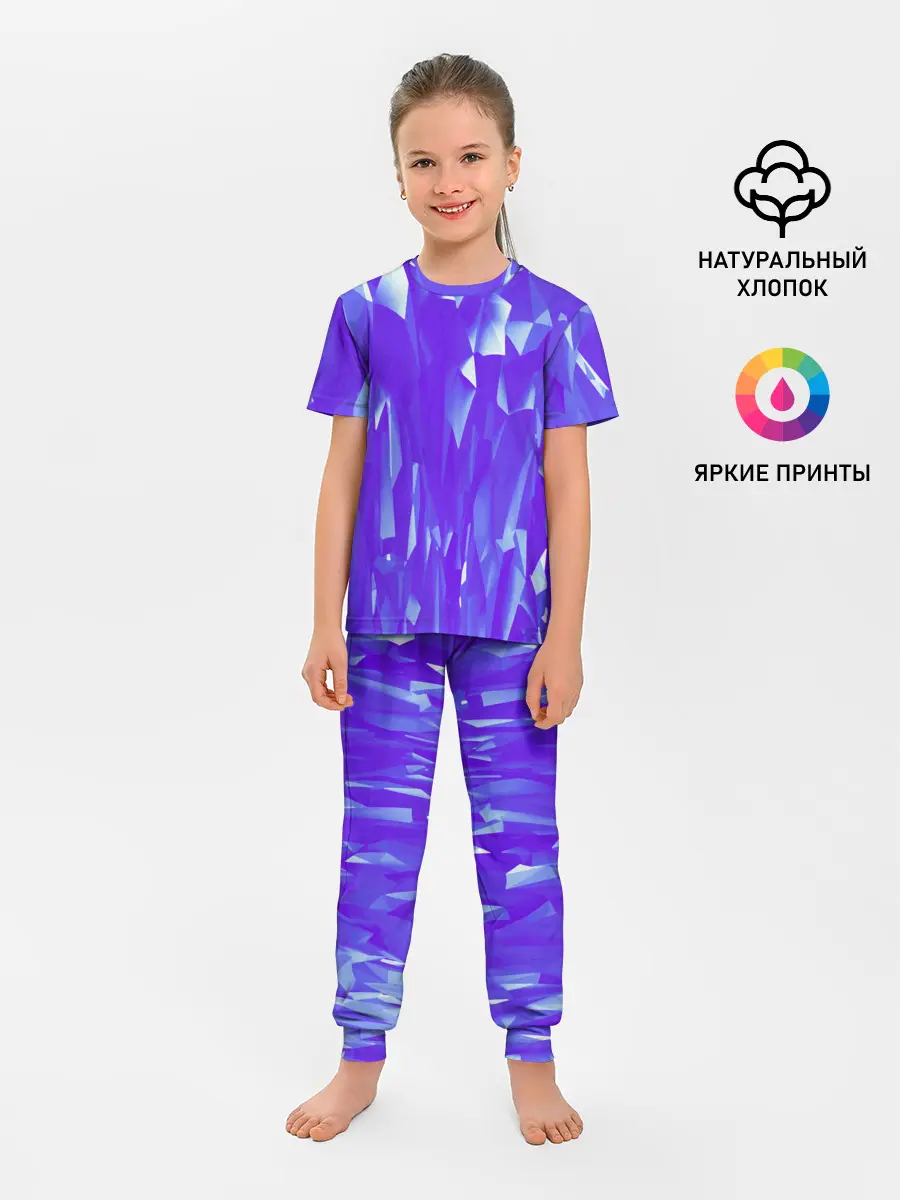 Детская пижама с брюками / Абстракция