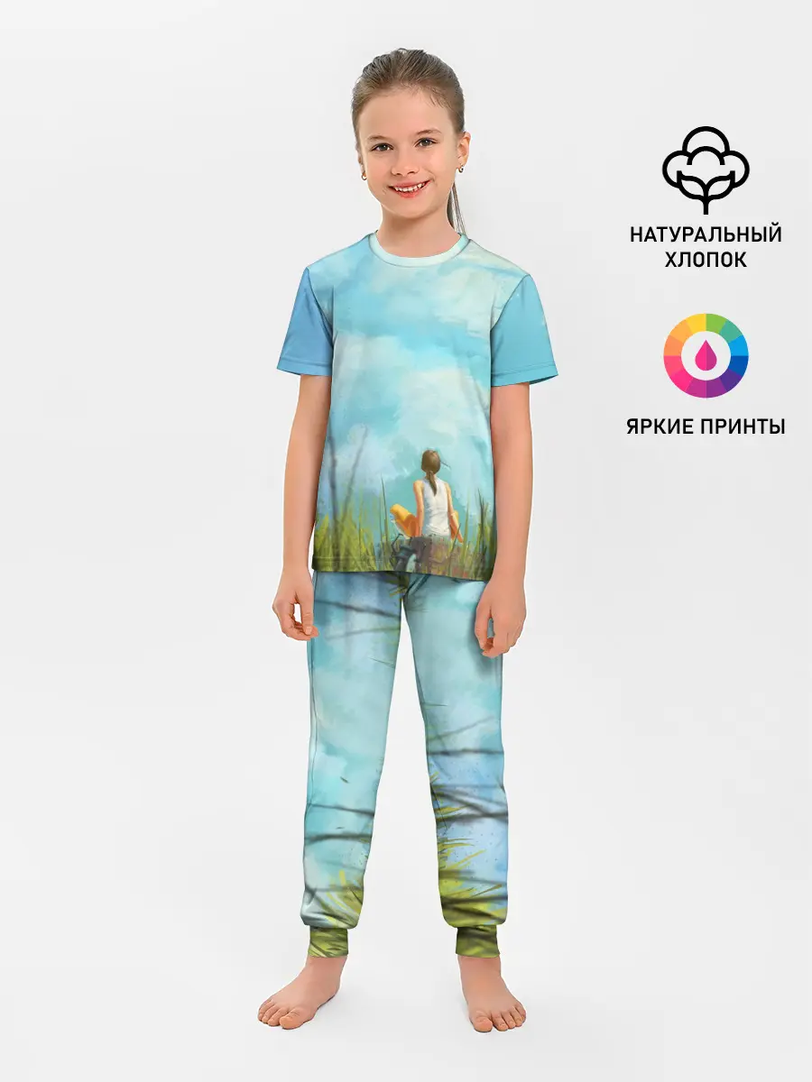 Детская пижама с брюками / Cloud ART