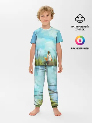 Детская пижама с брюками / Cloud ART