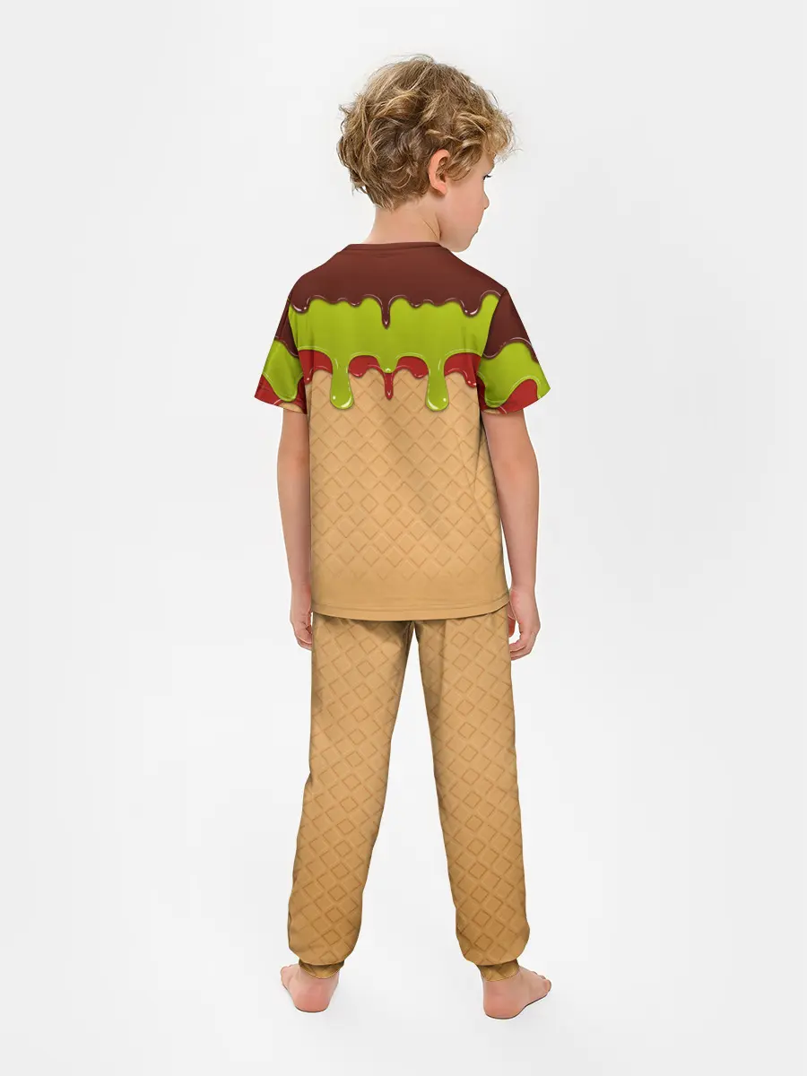 Детская пижама с брюками / Мороженое | Ice Scream