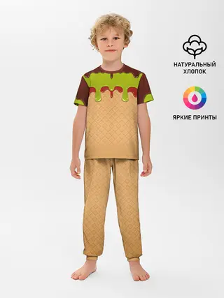 Детская пижама с брюками / Мороженое | Ice Scream