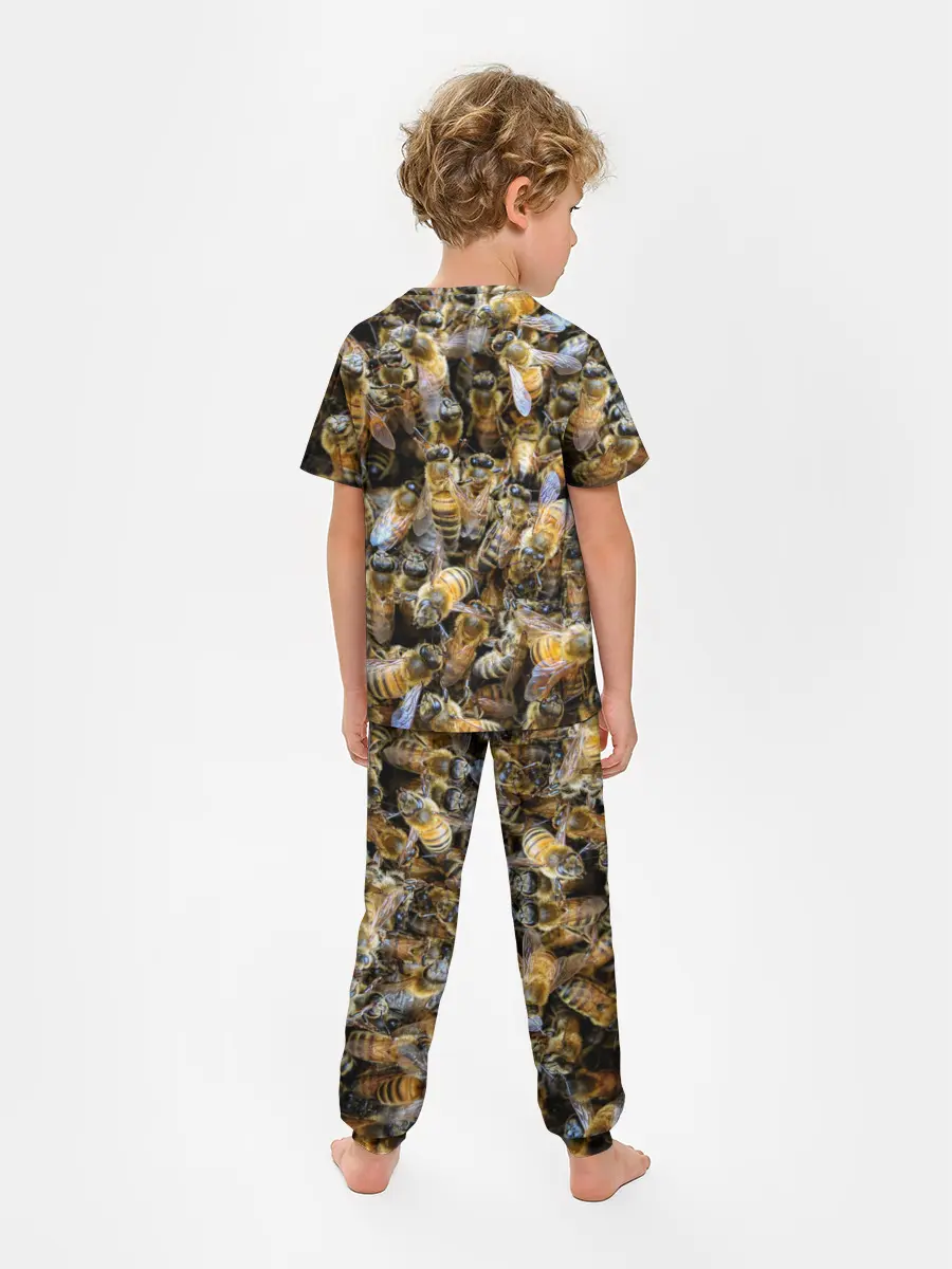 Детская пижама с брюками / Пчёлы