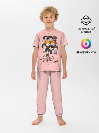 Детская пижама с брюками / Stray Kids