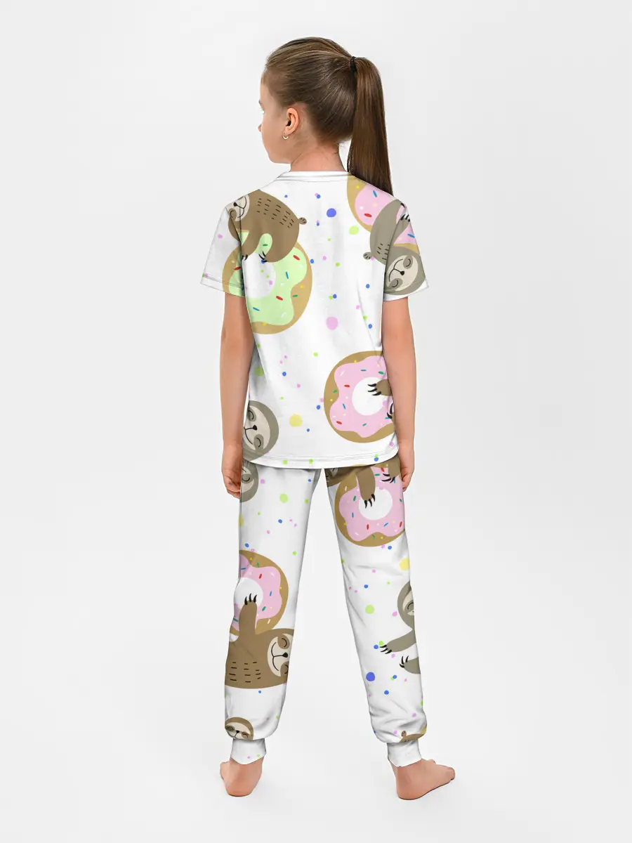 Детская пижама с брюками / Милый Ленивец
