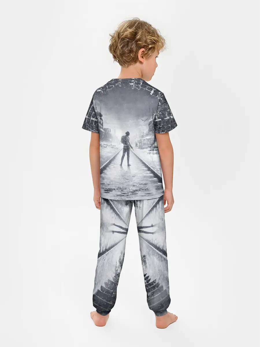 Детская пижама с брюками / PUBG x METRO Exodus