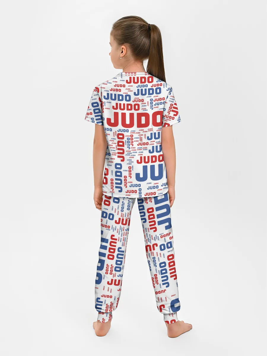 Детская пижама с брюками / Дзюдо