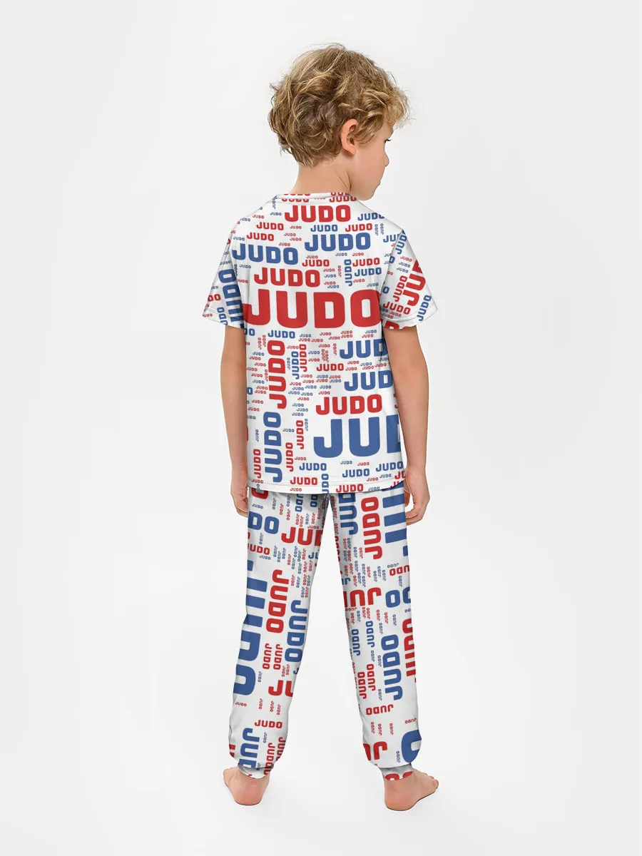 Детская пижама с брюками / Дзюдо