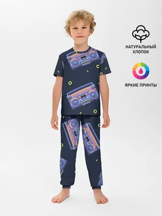 Детская пижама с брюками / Retro style