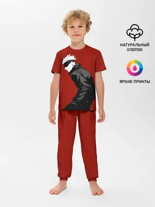 Детская пижама с брюками / Годжо Магическая Битва