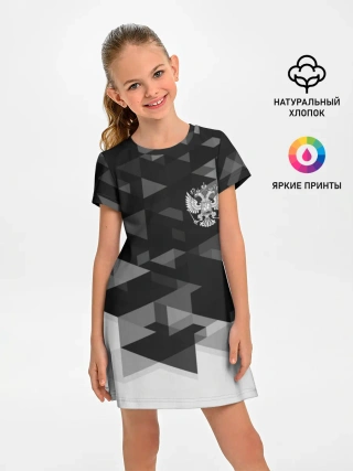 Детское платье / Герб РФ