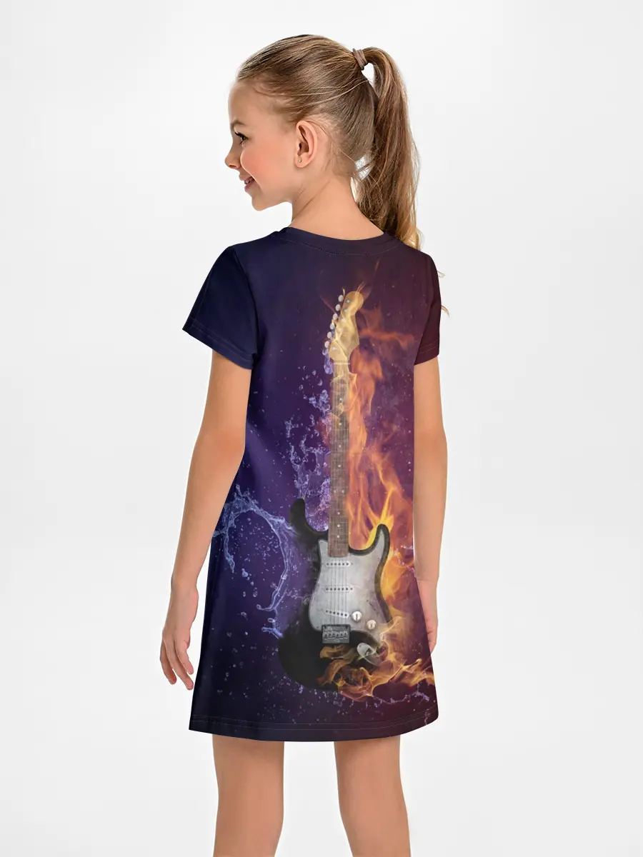 Детское платье / Гитара огня