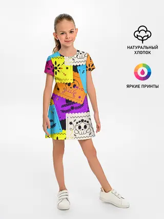 Детское платье / Color pattern
