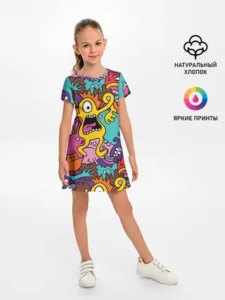 Детское платье / crazy abstraction